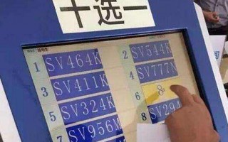说铁！南通车牌靓号出售“不采两”