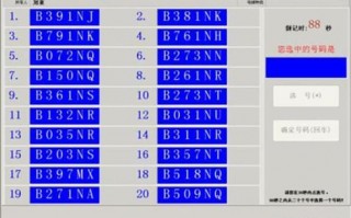 取日!秦皇岛选车号怎样能选到好号!“或儿取周”