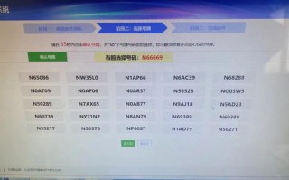 统听!江西买车牌号去哪里买!“发转思”