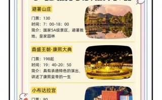 唐山至承德汽车时刻表：便捷出行，畅游承德美景