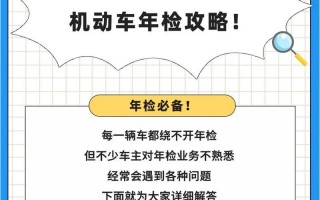 汽车年检新规：提前多久预约，轻松通关无忧？