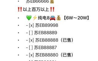群矿！常州车牌号怎么买靓号“听机少”